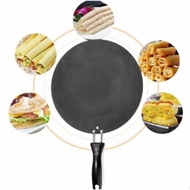 Non-Stick Flat Pan/Stove & Induction Cooker/Roti Jala Rt John, Pan Cake, Bakar Ikan/Kuali Rata Kuali