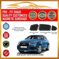 Audi Q3 2011-2018 (Plastic Frame) ( 6 pcs) Car Sunshade