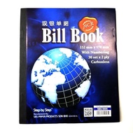 2ply 3ply NCR Bill Book Receipt Book Invoice Cash Bill Buku Resit with numbering & carbonless