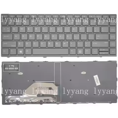 f FOR HP ProBook 640 G4 645 G4 640 G5 Keyboard L00737-001