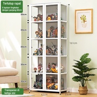 Mainan Lemari Display/Lemari Pajangan Kaca/pameran Model Mainan/kayu Serbaguna Lemari/Akrilik Kaca L