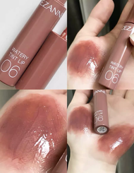 Cezanne Qianli Lipstick Gold Tube Moisturizing Lip Gloss 101 Milk Tea Color 401 White Fat 105 Tax-Fr