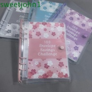 SWEETJOHN 100 Envelope Savings Challenge, Financial Management Money Saving 100 Envelope Challenge B