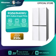 Hisense Kulkas 4 Pintu - RQ561N4IWU - 507L Gross Capacity - Refrigerator - White