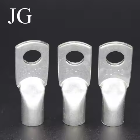 JG6/10/16/25/35/50/70/95/120-300 Marine Copper Screw Hole Electric Wire Cable Ring Tubular Cord End 