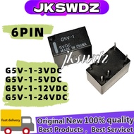 5PCS G5V-1-3VDC G5V-1-5VDC G5V-1-12VDC DC 3V 12V 24V Relay G5V-1-24VDC DIP chip ic