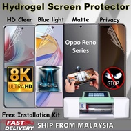 Hydrogel screen protector for Oppo Reno 15 / Reno 14 / Reno 13 / Reno 12 / Reno 11 / Pro+ Pro F