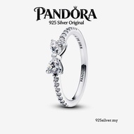 S925 sterling silver agent to purchase products birthday gift Sparkling Bow Ring EK1X