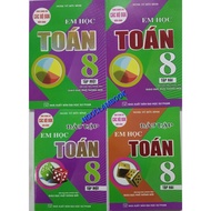 Book - Combo of 4 books I study Math 8 - Exercises for I study Math 8 (Compiled according to the New