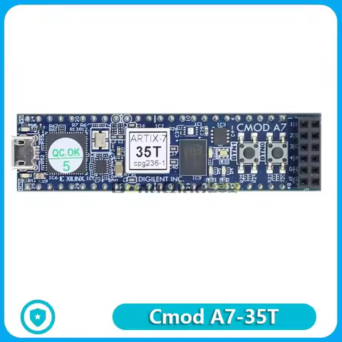 Original stock 410-328-35 Cmod A7-35T straight breadboard Artix 7 FPGA minimum system development bo