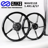 ENKEI SPORT RIM FG511 LC135 Y15ZR Y125Z RS150 VARIO150 WAVE110 WAVE125 FRONT AND REAR FG 511 ALUMINU