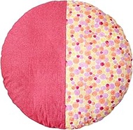 Takaoka Senbei Zabuton, Water Repellent Nude & Cover Set, Diameter Approx. 39.4 inches (100 cm), Mad