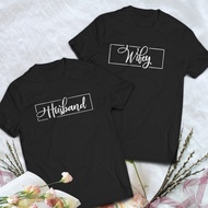 HUSBAND WIFE Couple Shirts Dating Boyfriend Girlfriend T-Shirt T Shirt QL25025