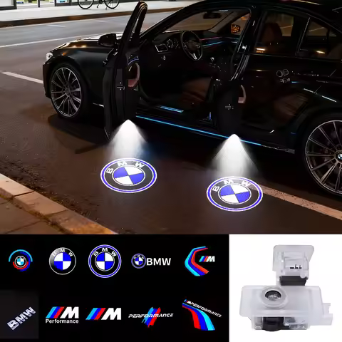 For BMW 2019-2024 1 2 3 4 8 Series 2Pcs Auto Lamp G20 G21 G22 LED Door Projector Light M4 Z4 G29 M8 