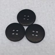 Black cardigan buttons size 28L / 18mm EXPORT QUALITY CL620-28-BLACK