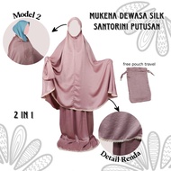 Santorini Silk Adult Prayer Robe 2in1 Decision Retail Wholesale MBK
