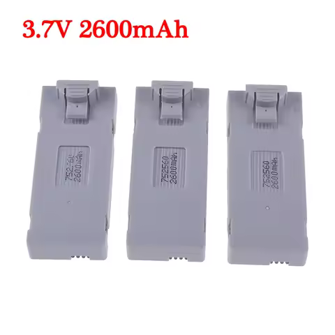 For E88 E88PRO Ls-E525 E525 PRO RC Drone Battery 3.7V 2600mAh Lipo Battery Accessory For E99 E99PRO