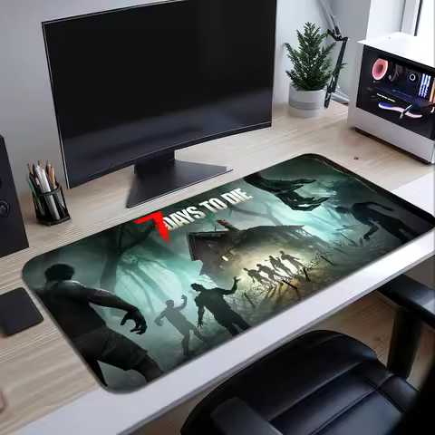 7 Days to Die Mouse Pad Desk Mat Large Non-slip Anti-fray Keyboard Ergonomic Office Rubber PC Home C