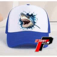 Shark 3D Art Baseball Cap