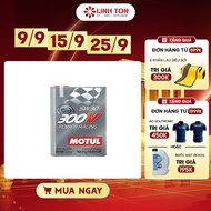 Top quality synthetic lubricant for Motul 300V Power Racing 5W-30 scooter (motul racing) 2L can