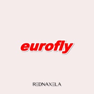Vinyl Eurofly Airlines Sticker Suitcase Outdoor Waterproof Sticker