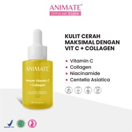Animate Serum Vitamin C+Collagen 20ml Original/Face Serum/Vitamin C Serum/vit C Serum