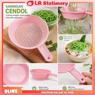 Cetakan Cendol Kecebong Saringan Dawet Ayu Plastik Food Grade Murah Praktis Manual Diameter 20 cm