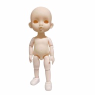 【High Cost-Performance】 17 Cm Ob11 Dolls Makeup Naked Nude Bjd Body Baby With 3d Real Eyes Lovely Gi