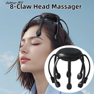 DELMER Electric Head Massager, Eight Claws Intelligent Head Massage|Practical Automatic 5 Modes Mult