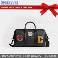Coach Handbag In Gift Box Classic logo HOUSTON travel handbag #CT720