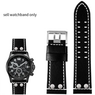 AHGBW สายนาฬิกาหนังของแท้คุณภาพสูงสำหรับ Luminox 1879 1920 1921 1925 1927 Lei Mei สายนาฬิกาข้อมือนาฬ
