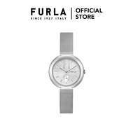 Furla Cosy Seconds Silver Tone Case Dial Watch - Silver