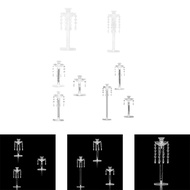 [trdfdv] Pillar Candle Holder Home Candle Decor Versatile Celebration Living Room Table Centerpieces