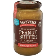 Mayvers Crunchy Dark Roast Peanut Butter, 375g
