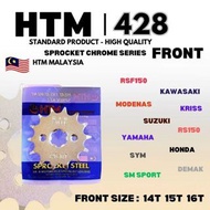 428 FRONT SPROCKET RS150 RS 150 RSX150 CHROME SPROCKET YTZ6 RCB