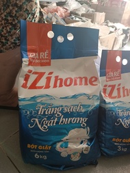 Bột giặt IZI HOME trắng ngát hương 3-6kg