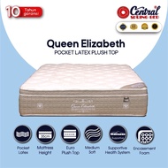 Springbed Central Queen Elizabeth HB mason bonus 2 bantal