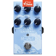M-vave Universe Digital Reverb Pedal, 9 Reverb Effects, Room/Shimmer/Lofi/Spring Reverb Effects Peda