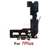 Charging Port Flex Cable for iPhone 7 8 Plus 7P 8P White Black USB Charger Dock Connector with Micro
