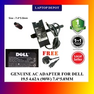 Dell LA90PE1-01 FA90PE1-00 FA90PE0-00 PA-3E J62H3 CM889 0NY512 19.5V 4.62A 90W 7.4*5.0mm Original Re