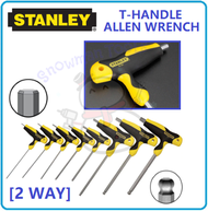 STANLEY T-HANDLE ALLEN WRENCH STANLEY allen key 3MM 4MM 5MM 6MM 8MM 10MM T SHAPE HEXAGON WRENCHES HE