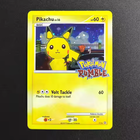 DIY 2009 PKM RUMBLE MEWTWO TCG Game Collection Card