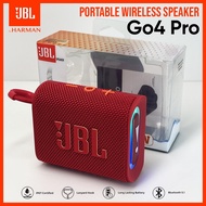 Speaker Bluetooth JBL Go4 Pro LED Portabel SuperBass Stereo Dengan Memori USB