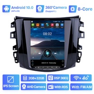 Seicane QLED 9.7 นิ้ว Android 10.0 วิทยุสำหรับ 2018 Nissan Navara Terra Auto A / C พร้อมระบบนำทาง GPS Mirror Link เพลงบลูทู ธ WIFI รองรับ 4G OBD2 DVR SWC