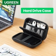 UGREEN Hard Drive Case External Carrying Case Portable Compatible for Western Digital WD My Passport Element Seagate Expansion Backup Toshiba 500G 1TB 2TB 3TB 4TB USB 2.5 Inch HDD