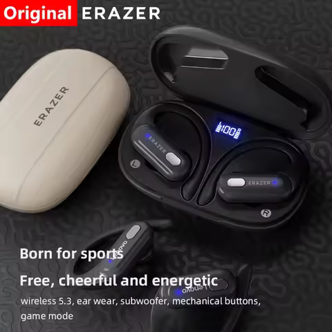 ERAZER XT60 PRO Wireless Headphones Sports Earphones Bluetooth 5.3 Waterproof Headsets Noise Reducti