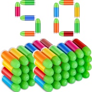 M1911 Toy Gun Ammo Refill for Colt M1911 and Mauser C96 50PCS - Rubber Tip Toy Bullets