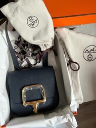 Hermes Della Cavalleria Mini Bleu Saphir