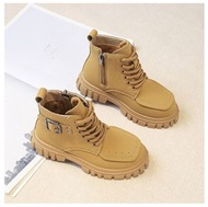 全城熱賣 - 馬丁靴兒童短靴【大黃(單裡)】(27-38碼) (下單後請聯絡客服確認發貨尺碼)