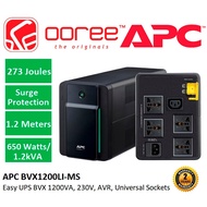 APC BVX1200LI-MS / BVG1200I-MSX 1200VA, 230V EASY UPS AVR UNIVERSAL SOCKET UPS * UNINTERRUPTIBLE POW